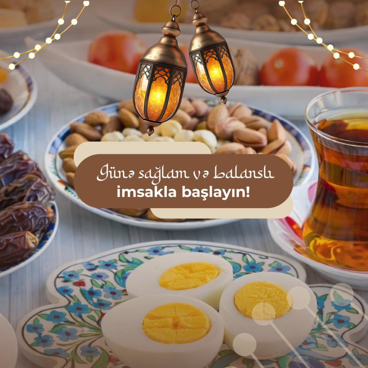 İmsakda düzgün qidalanma