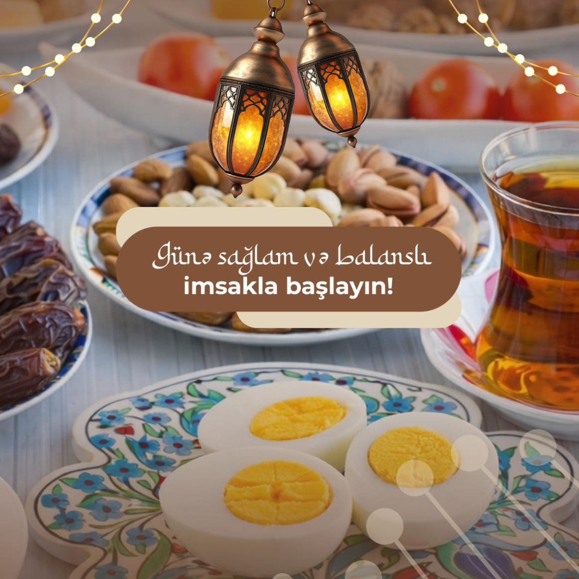 İmsakda düzgün qidalanma