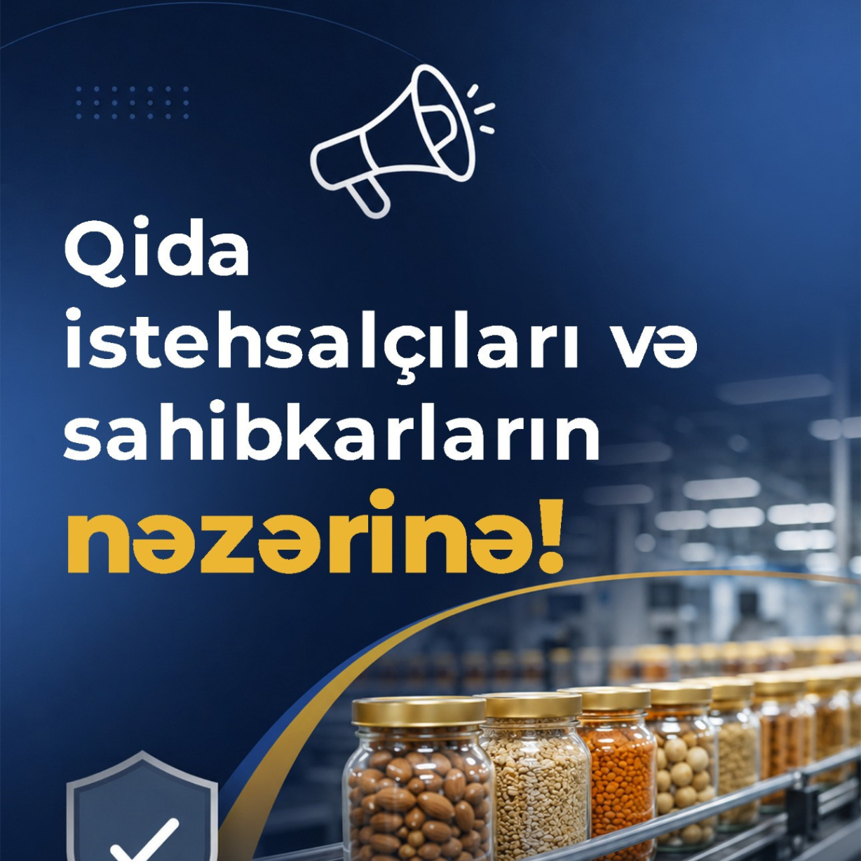 Qida istehsalçıları və sahibkarların nəzərinə!