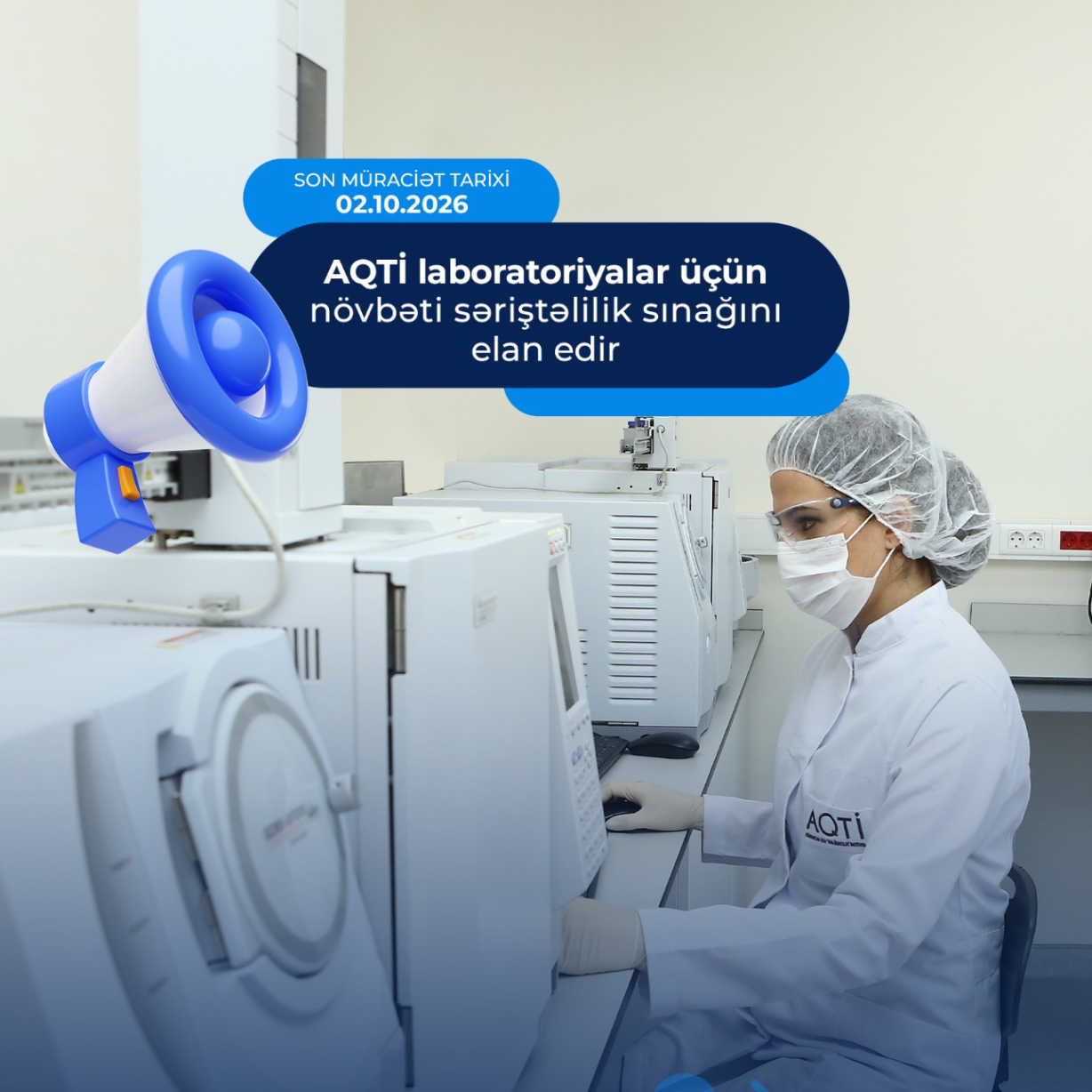 AQTİ laboratoriyalar üçün növbəti səriştəlilik sınağını elan edir